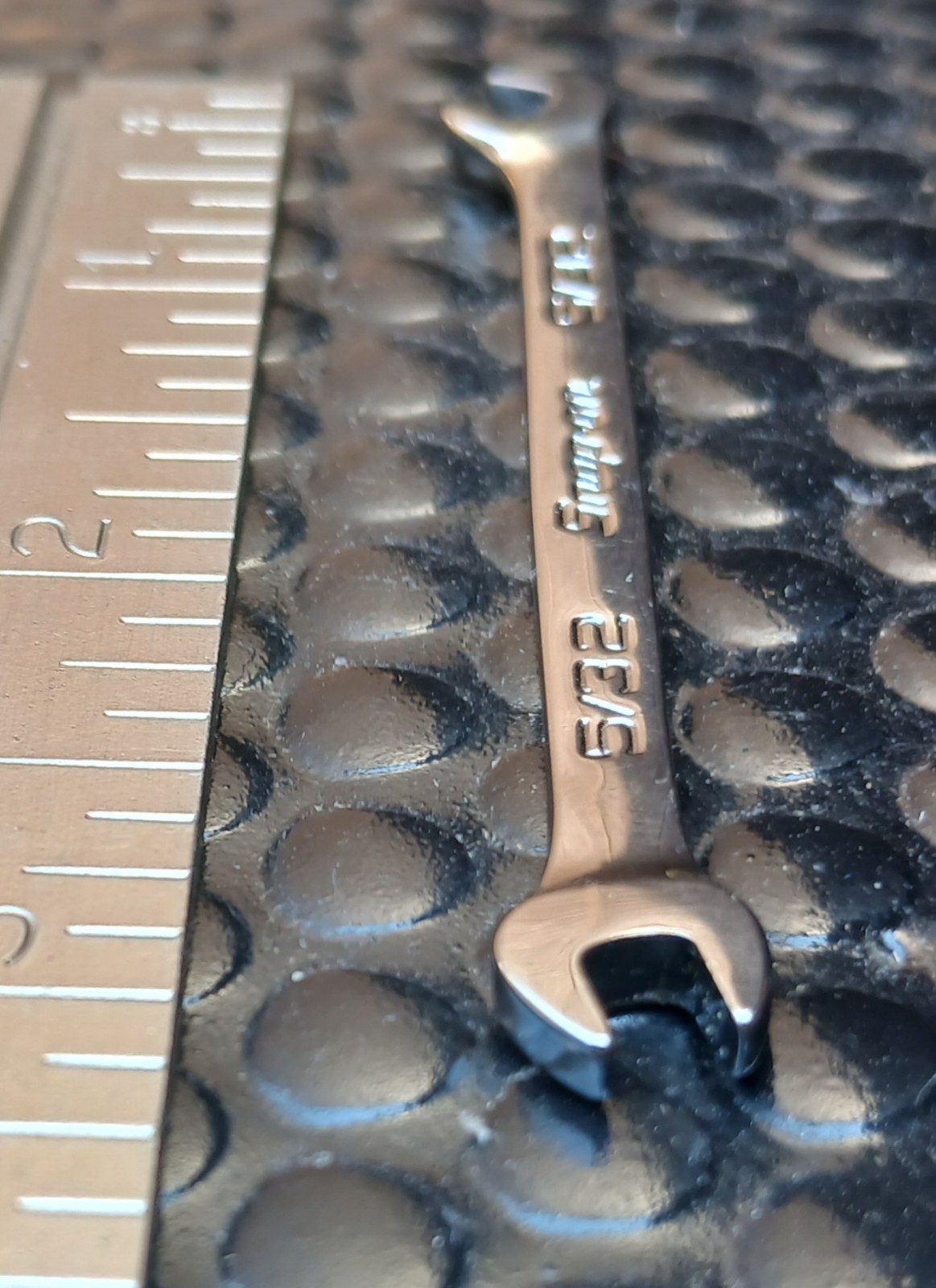 🇺🇸 NEW SNAP-ON 5/32 Offfset Open-End Wrench: 15°/60° Angles, 3″ Long, #DS1010A