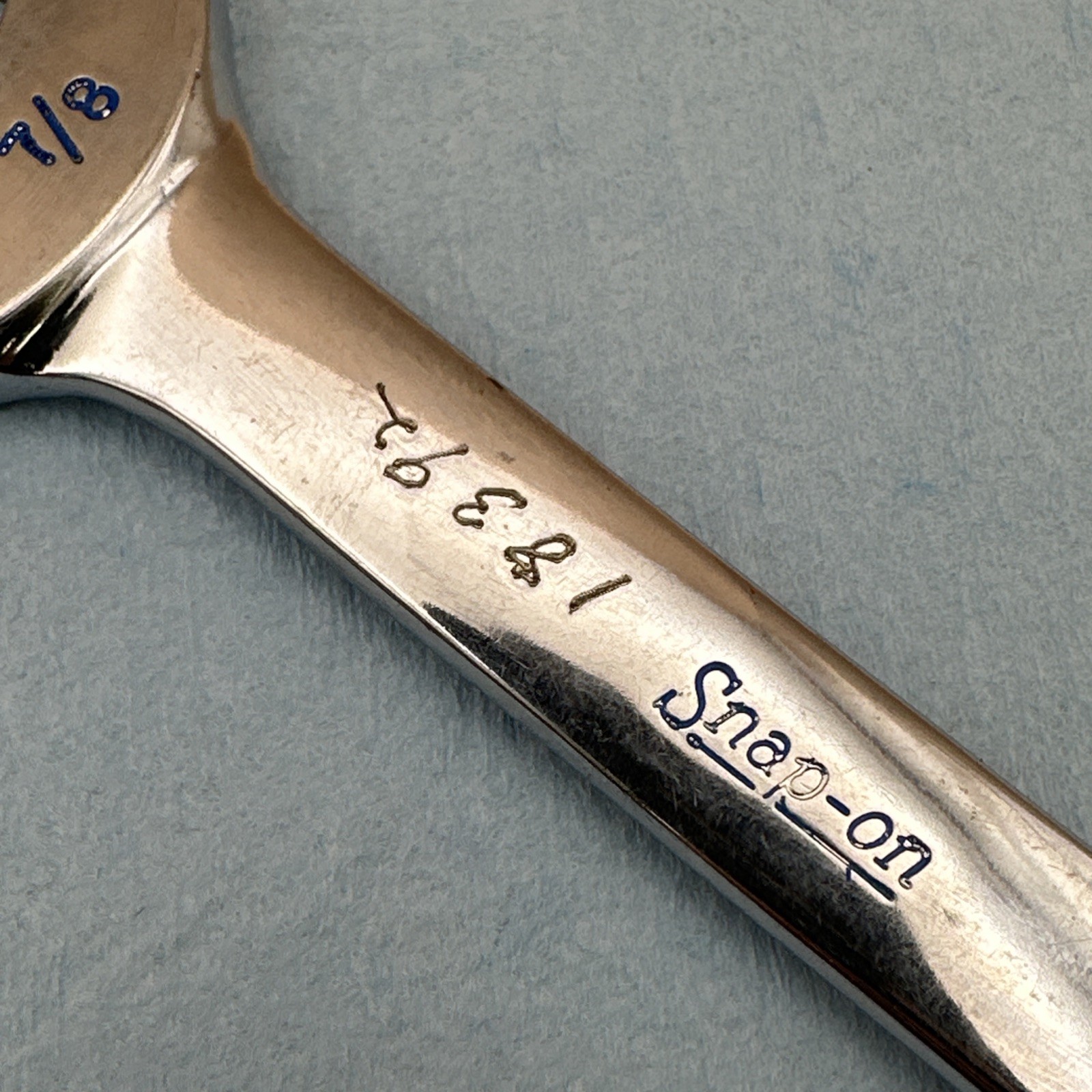 Snap On Tools OEX280 7/8″ 12PT SAE Short Chrome Combination Wrench