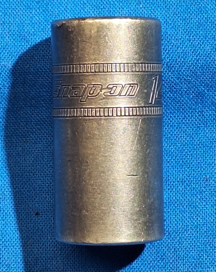 Snap-On IMFMS14 3/8″ drive SEMI DEEP Metric 14mm 6 point impact socket