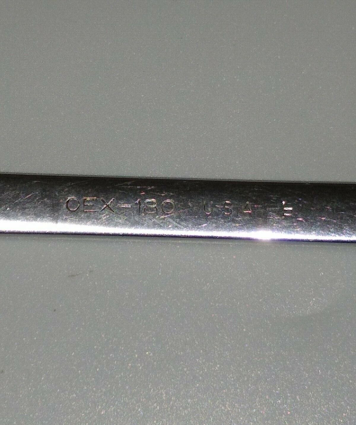 Snap on OEX180 – 9/16″ COMBINATION WRENCH, 6″ LONG, 12 POINT.