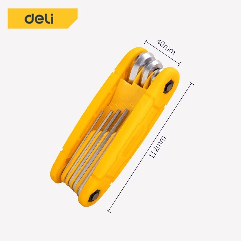 8-piece hexagonal socket set with foldable plastic housing. A pair of specificat