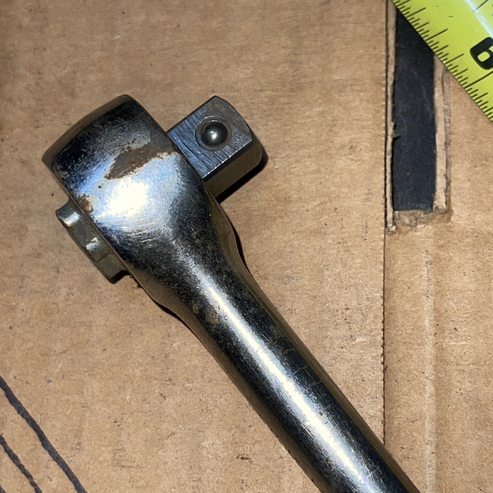 Vintage Husky USA CS 43 1/2 Drive Reversible Socket Ratchet Working CS43 1/2″