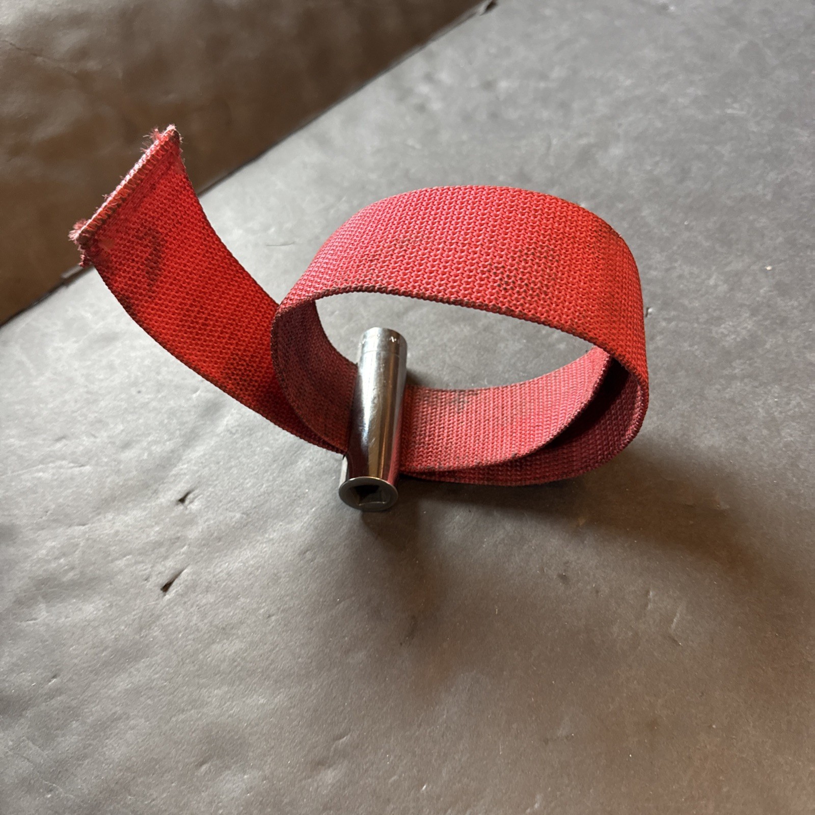 Snap-On A91F Strap Oil Filter Wrench 1/2” Drive Red Strap – Damaged Strap Read