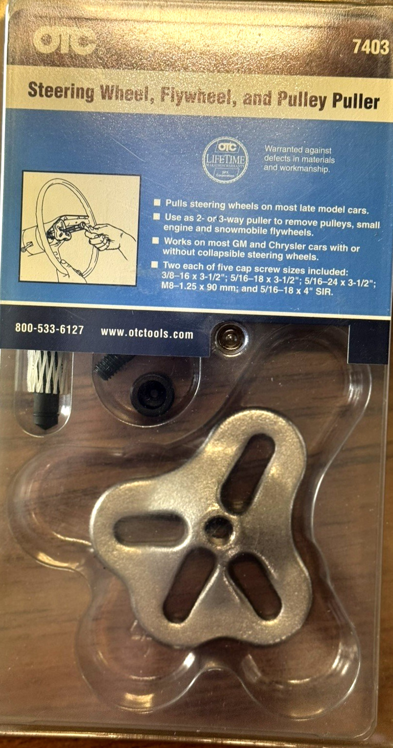OTC 7403 Steering / Wheel Pulley / Flywheel Puller