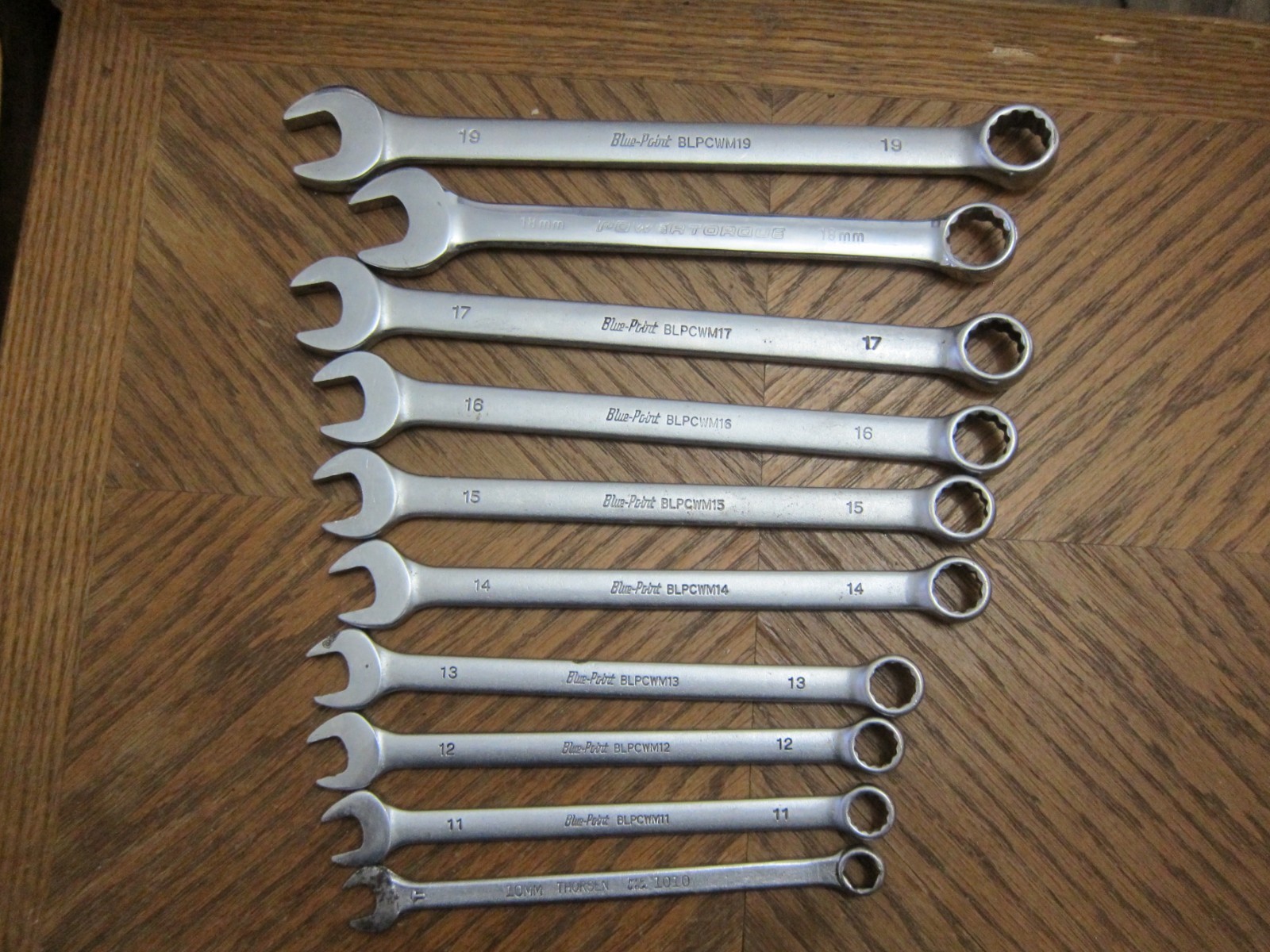 Blue point by SNAP ON METRIC WRENCH SET TOOLS