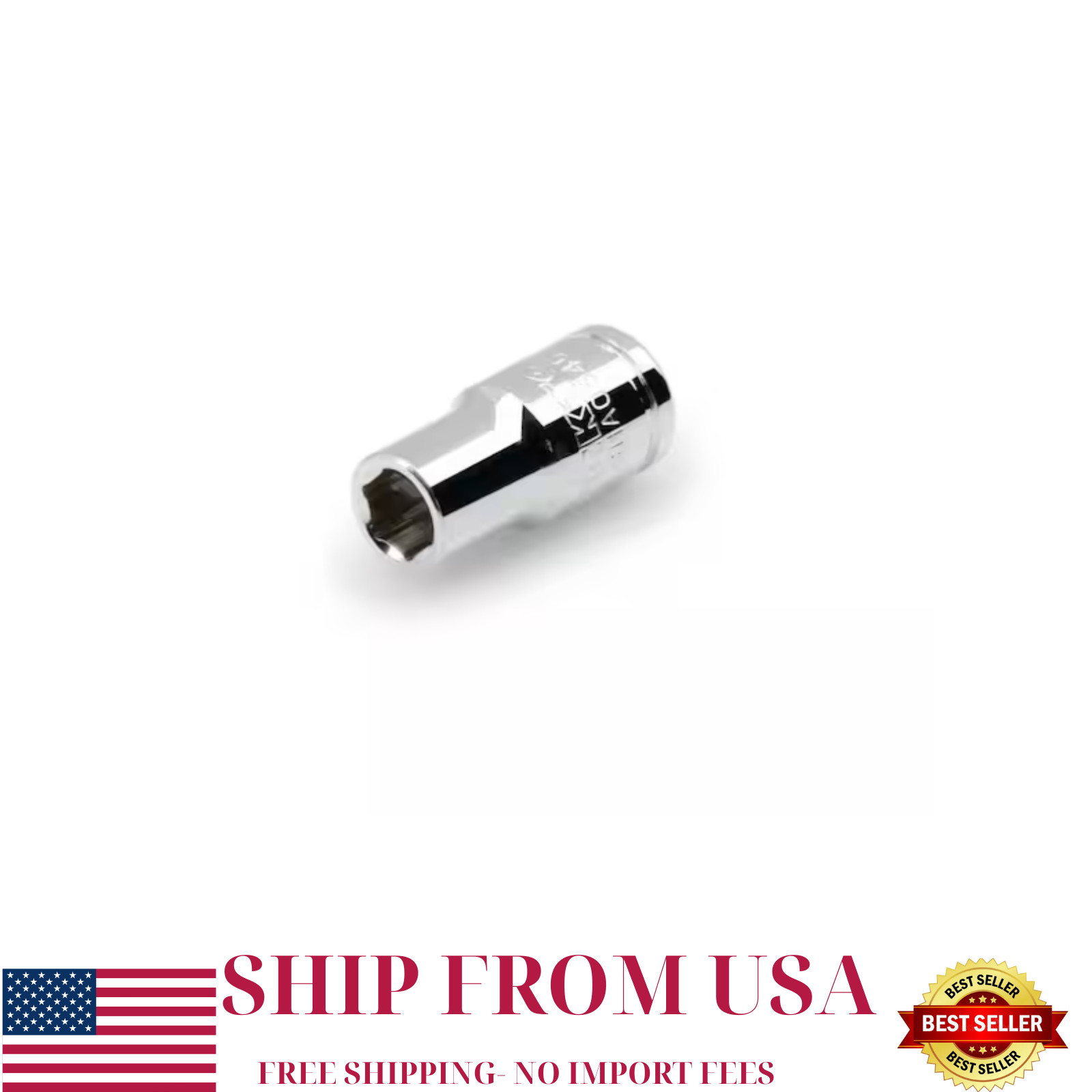 1/4 in. Drive x 1/4 in. Magnetic Hex Bit Holder Socket
