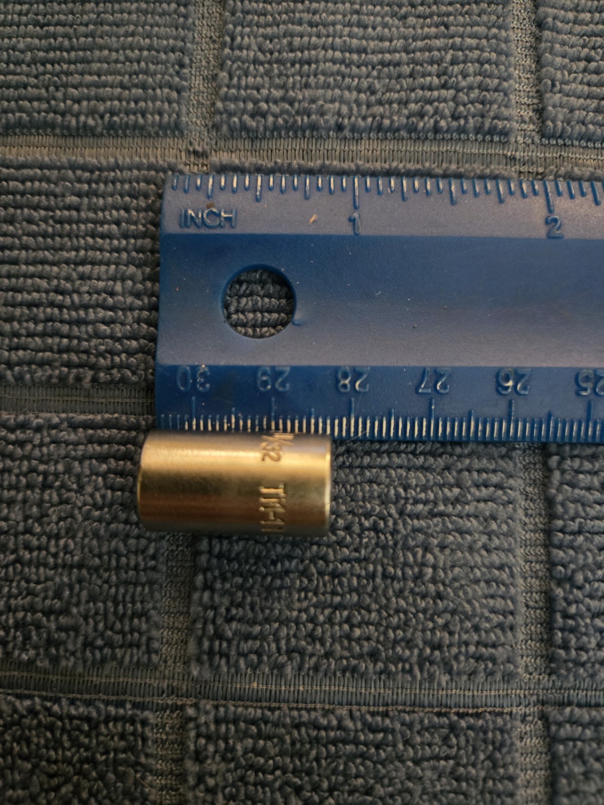Vintage Snap-On 1/4 Drive 11/32 Inch Socket, TM-11, USA Made