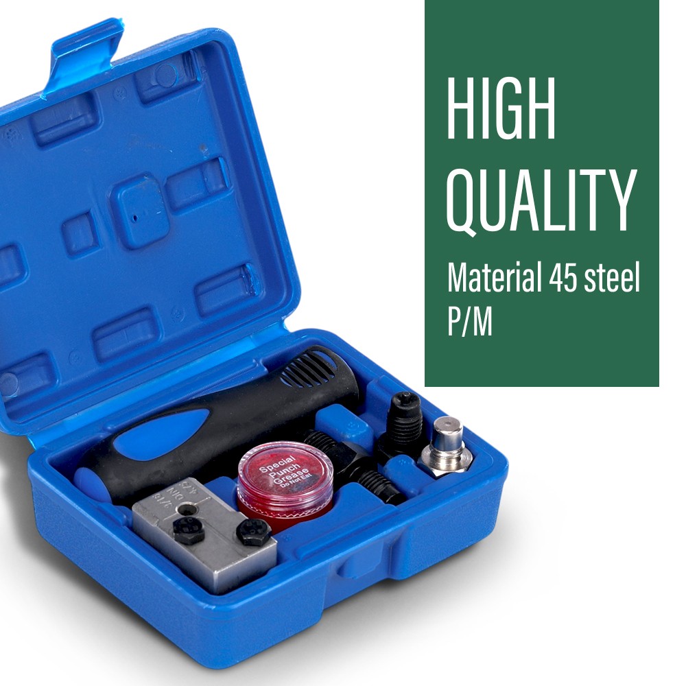 3/16 In.Double Brake Line Flaring Tool Flare Adapter Brake w/ Storage Box