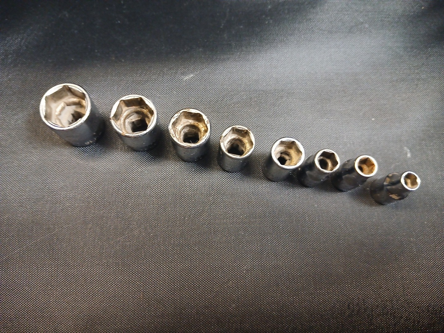 Snap On 1/4 Inch Drive Metric Ratchet Socket Set NO MISSING PIECES