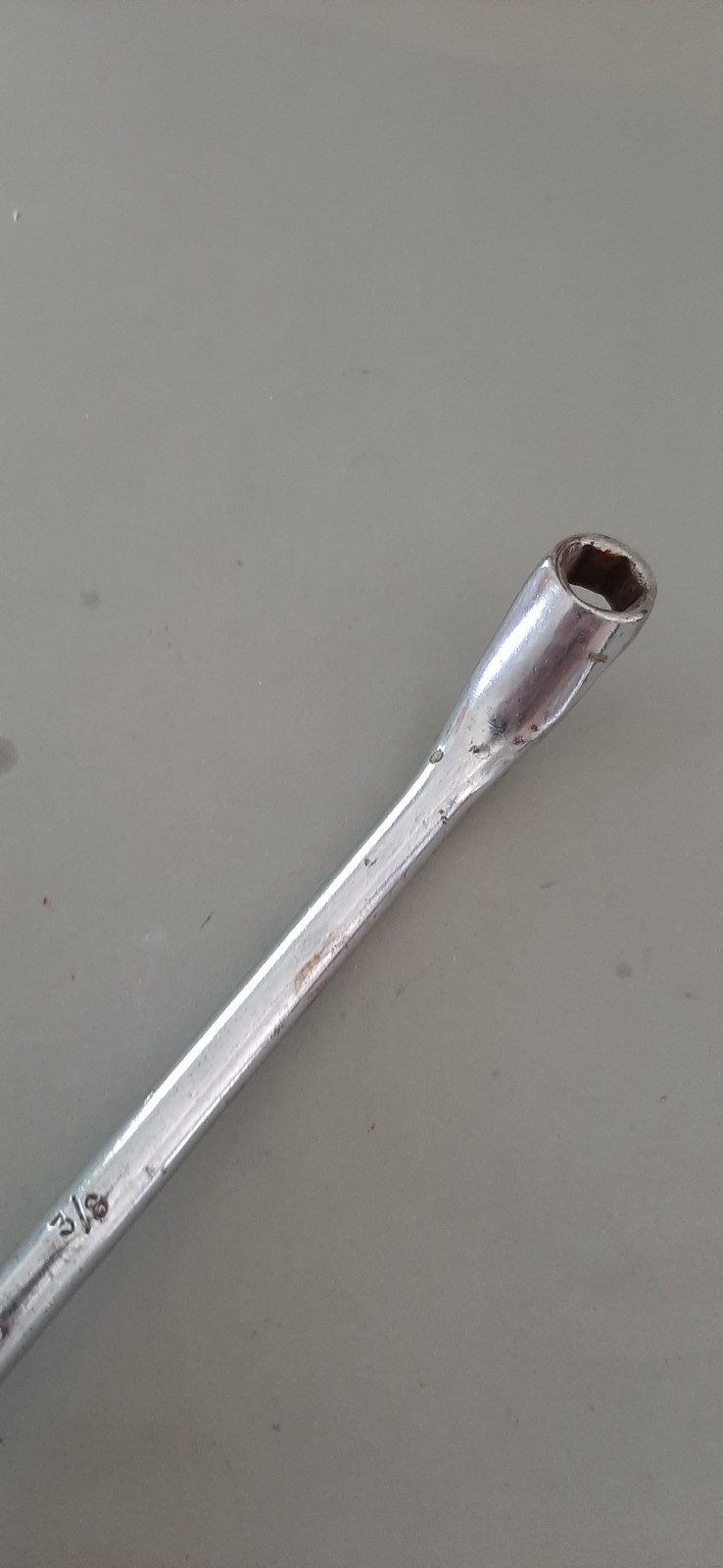 Snap-On USA 3/8″ x 7/16″ B1458B 6pt Point Offset Brake Bleeder Box Wrench 617