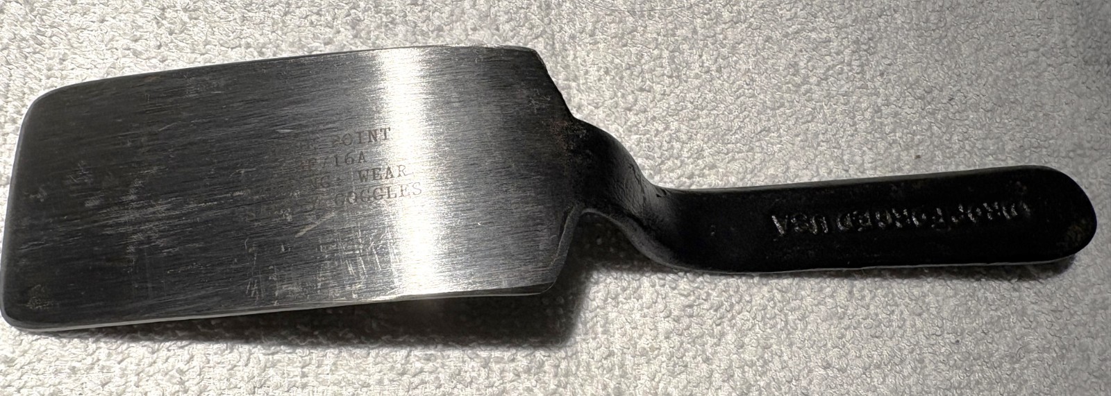 NOS Blue-Point Light Dinging Spoon, BF716A by Snap-On, Drop Forged in USA