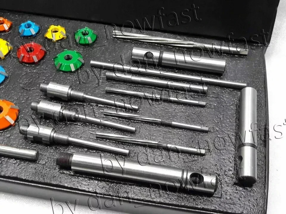 KTM,HONDA,KAWASAKI,SUZUKI JAPAN BIKES VALVE RE SEATING TOOL KIT CARBIDE HEADS