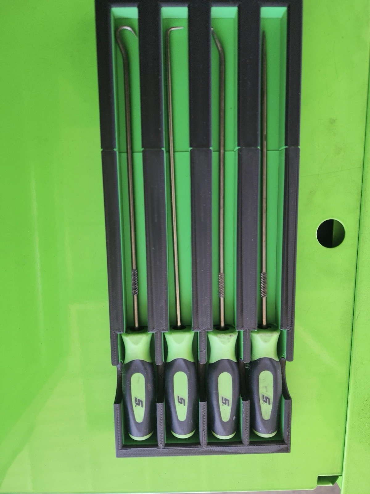 Snap-on Long Pick Set Tray Custom made Pick Your Color (Tools Not Included)