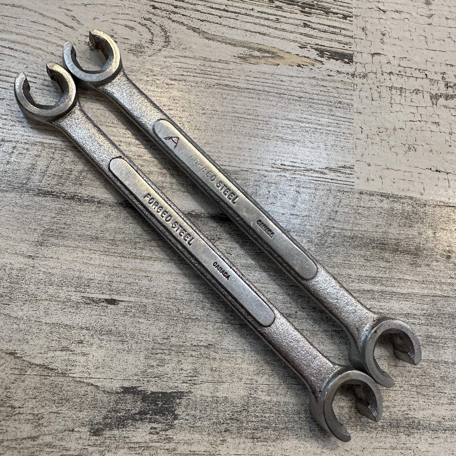 ATS Tools 6 Point 3/8» – 7/16» Flare Nut Wrench 12145 Made in Canada Lot of 2
