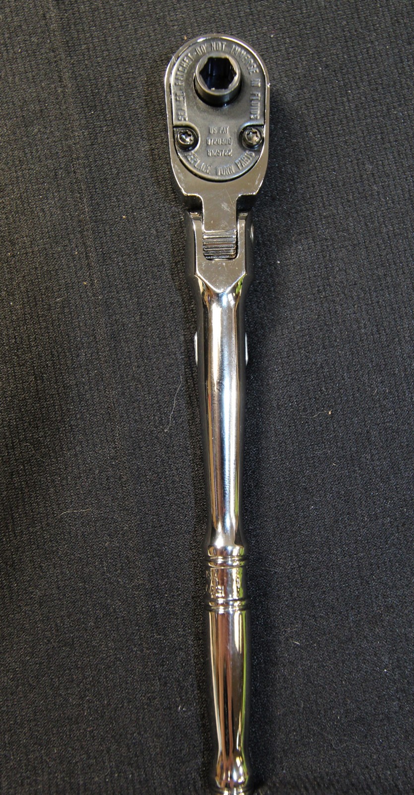 Snap-on TXM72 1/4″ Hex Dual 80 Standard Handle Locking Flex Ratchet (7YE26EB)
