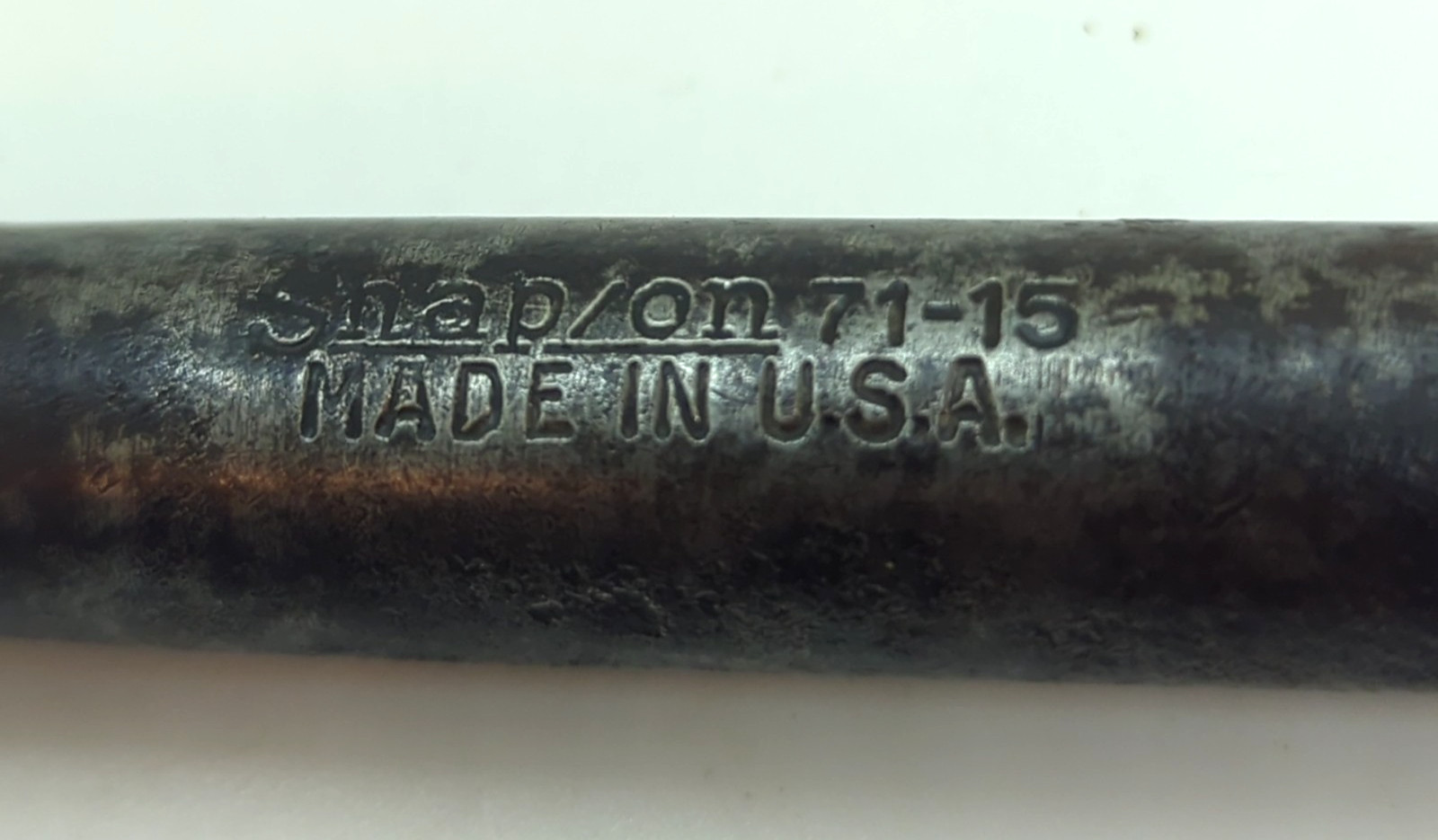 Vintage Snap-on 15″ Long 1/2″ Drive Ratchet 71-15 *USA* Broken Teeth – for Parts