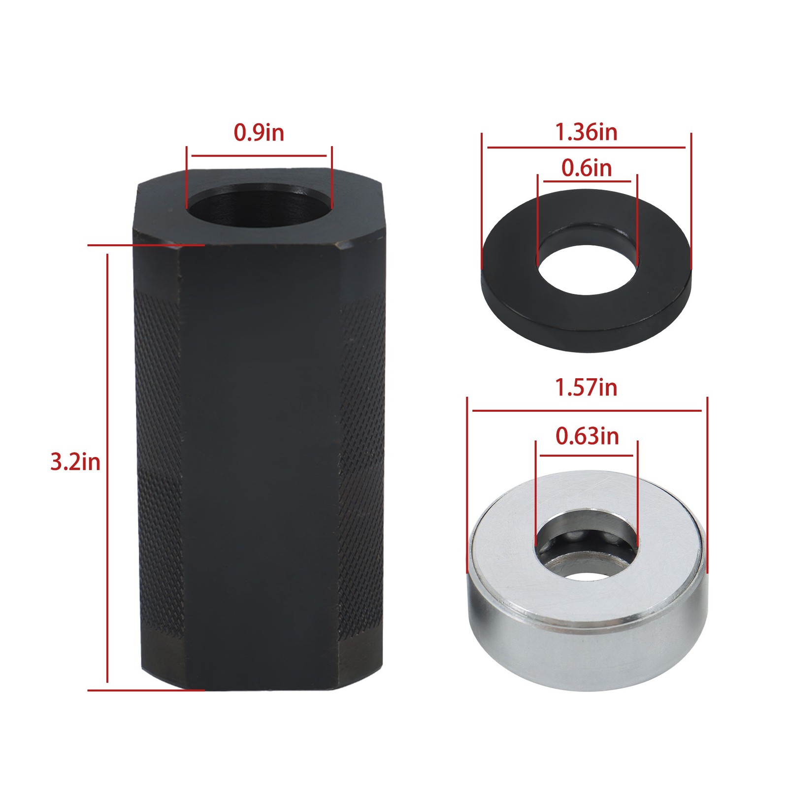 Injector Sleeve Cup Remover Installer Tool Set 9U-6891 For CAT 3406E