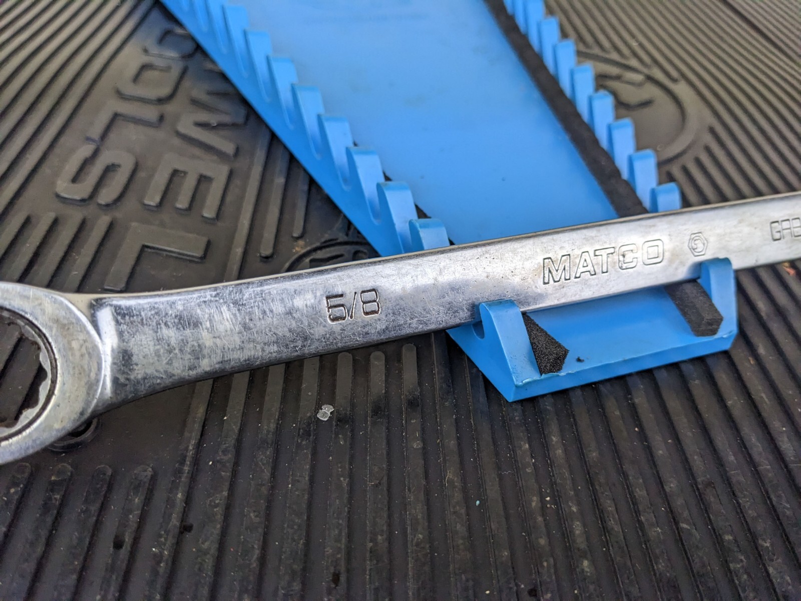 #ba348 Matco Tools 5/8 Ratchet Wrench Double Box End