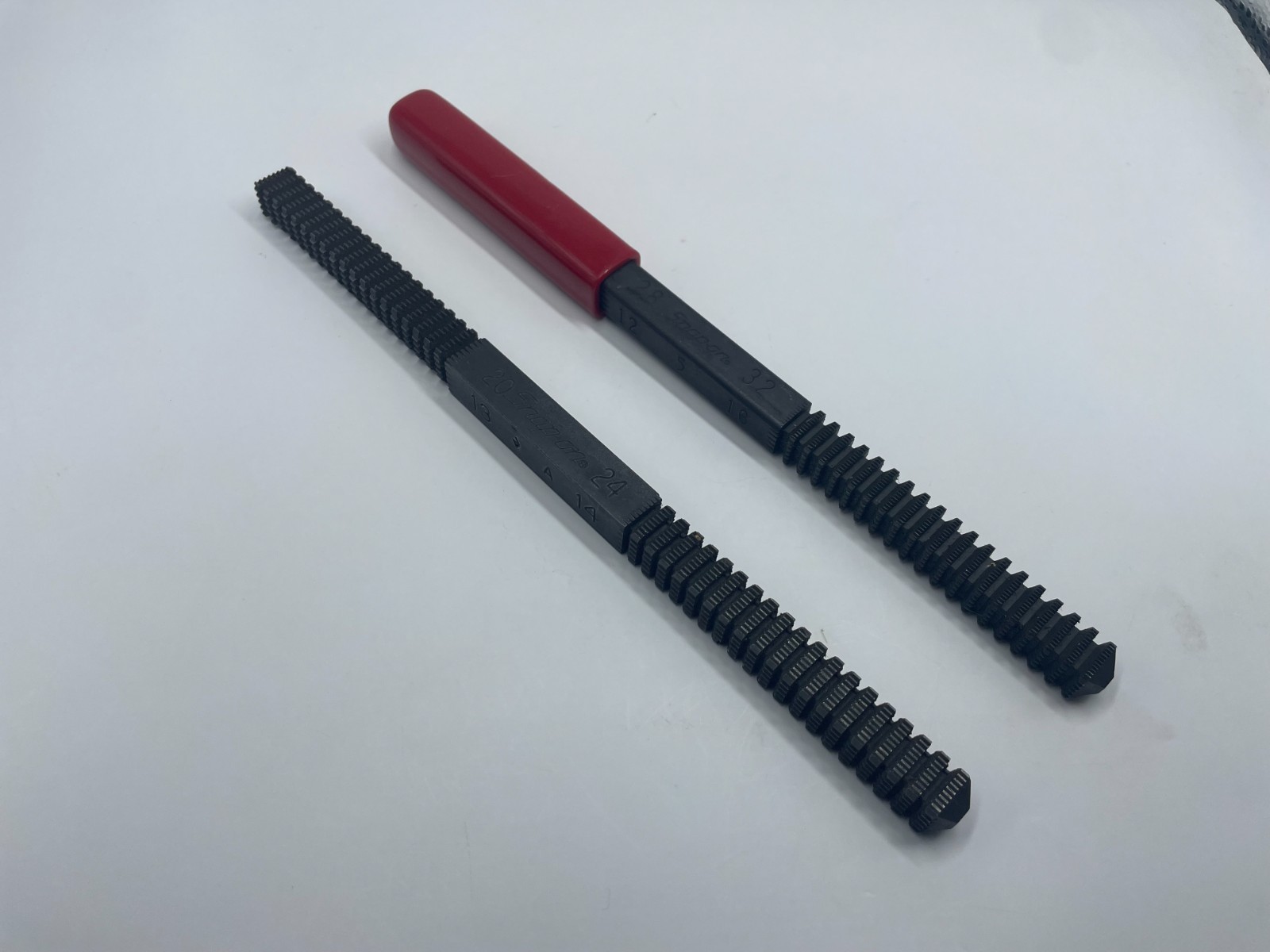 Snap-on Thread File Set 2 Pc #TF1127B & #TF1124B USA