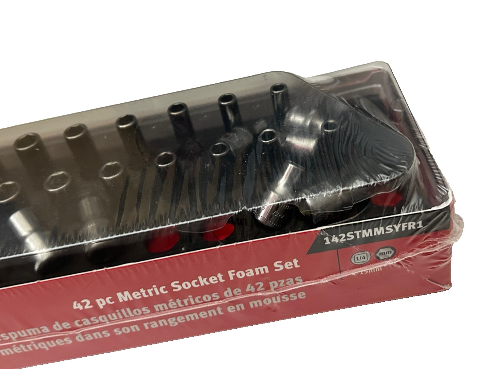 Snap-on Tools 42 Pc 1/4″ Drive Metric 6pt 4mm – 15mm Socket Set 142STMMSYFR1 NEW