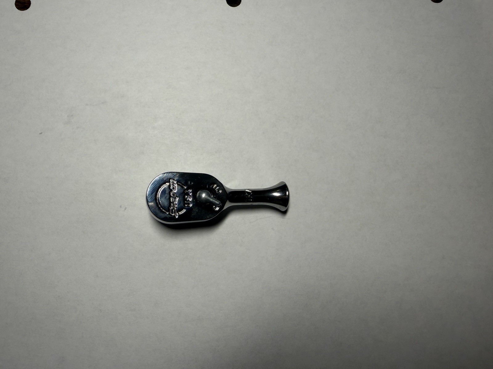 Snap-on Tools USA NEW 1/4″ Drive Chrome Stubby Fixed Head Ratchet TK72