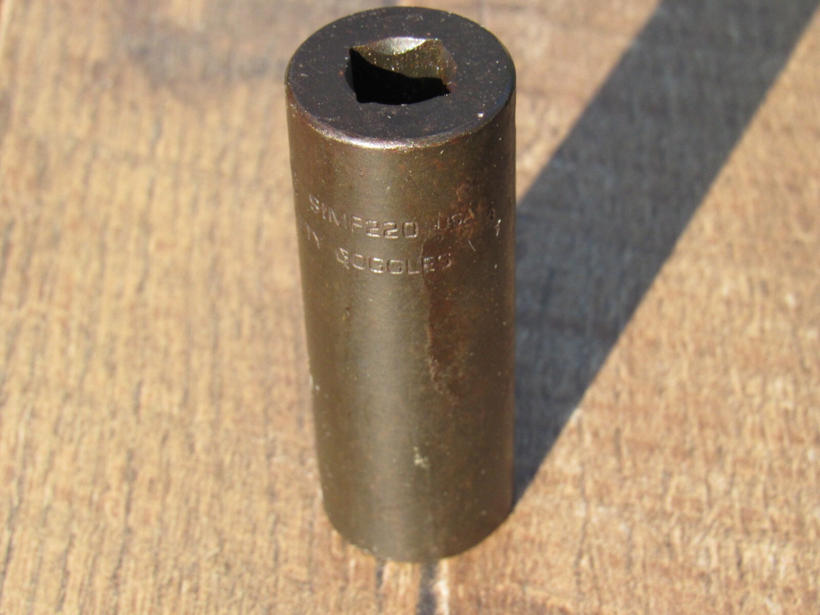 SNAP ON SIMF220 3/8″ DRIVE 11/16″ DEEP IMPACT SOCKET 6 POINT NEW LOGO SIMF 220