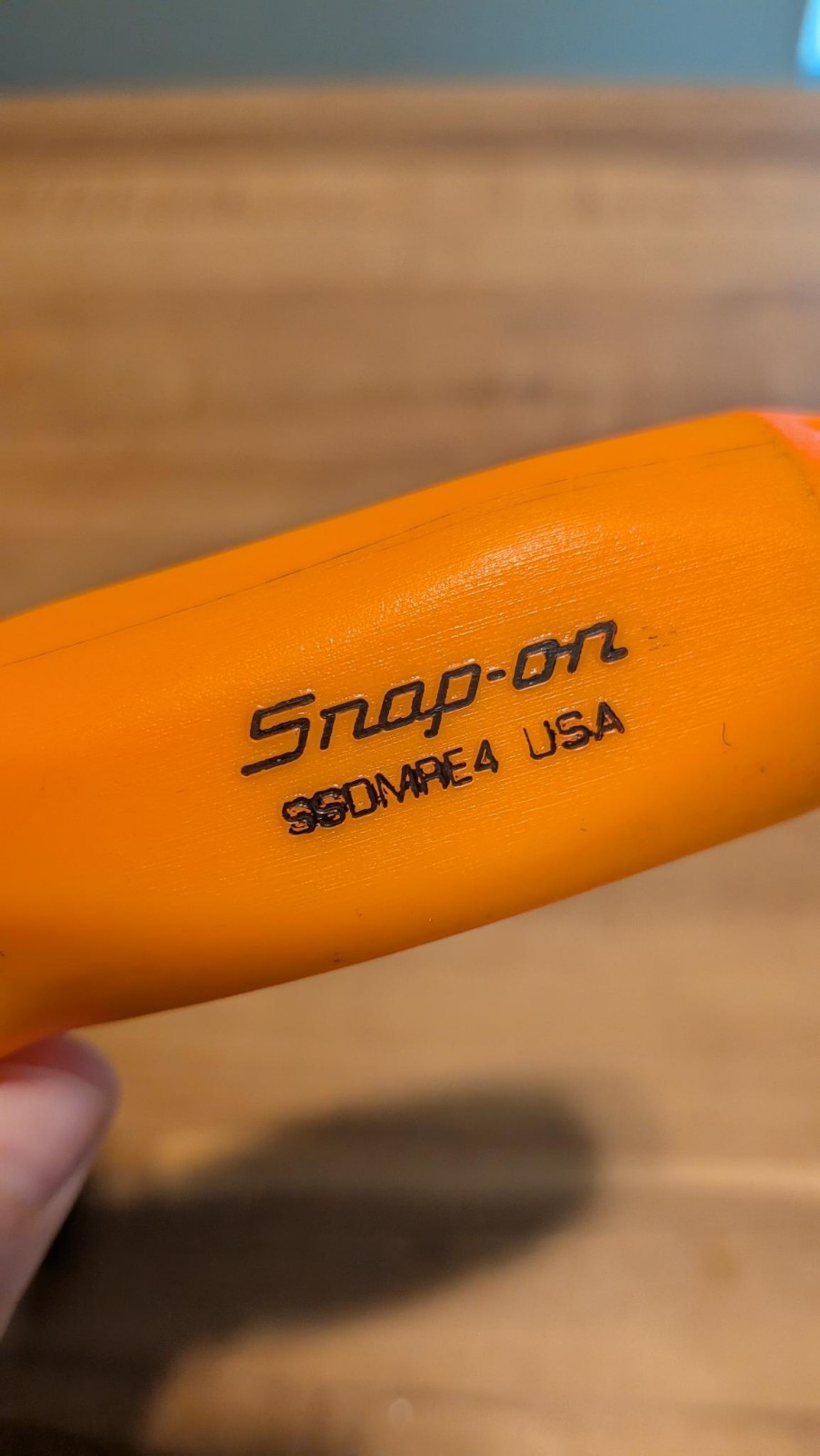 Snap-on ratcheting Screwdriver Vintage SSDMRE4 Great condition!