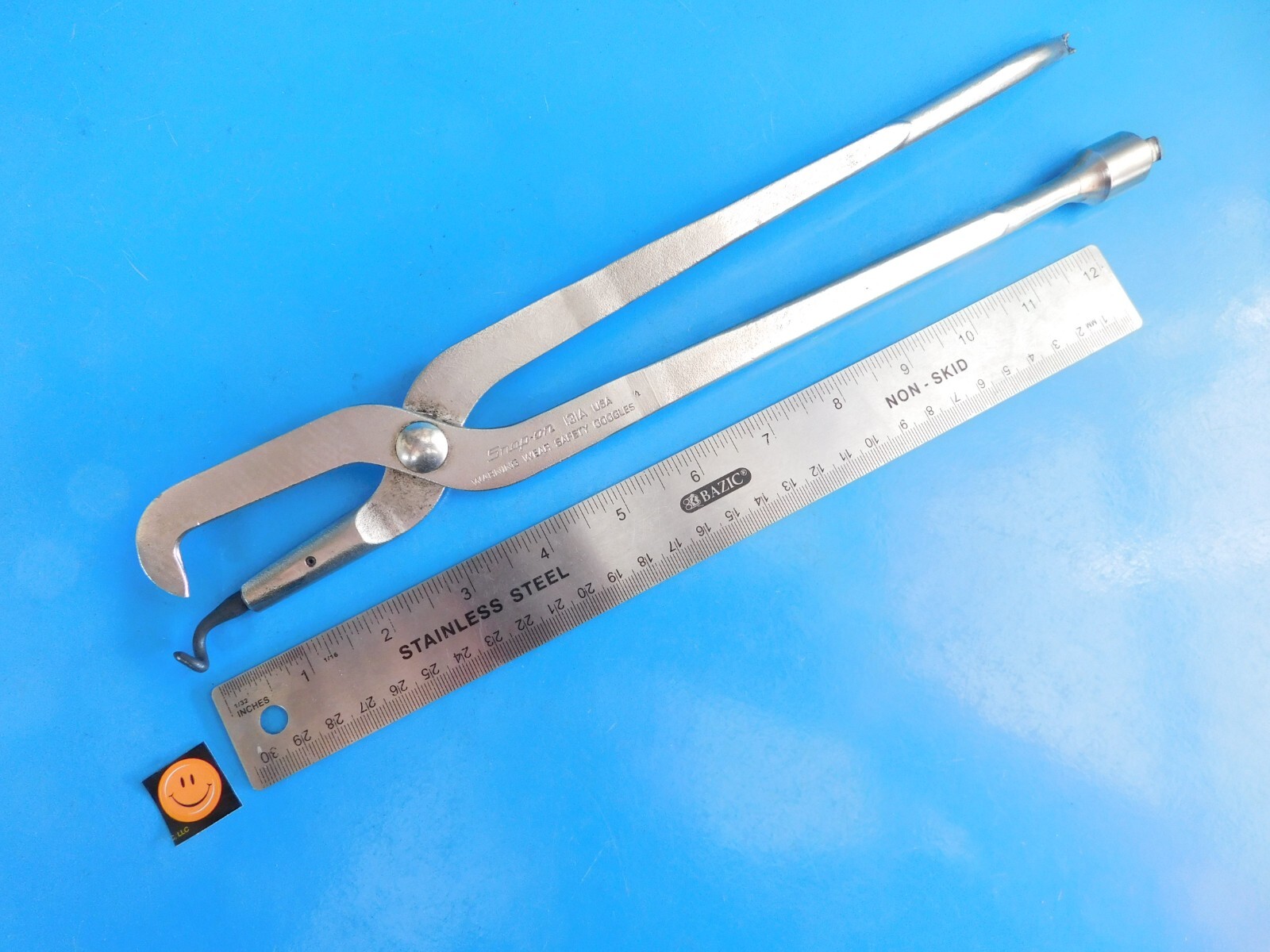 USED,SNAP ON TOOLS BRAKE SPRING PLIERS , PART#131A