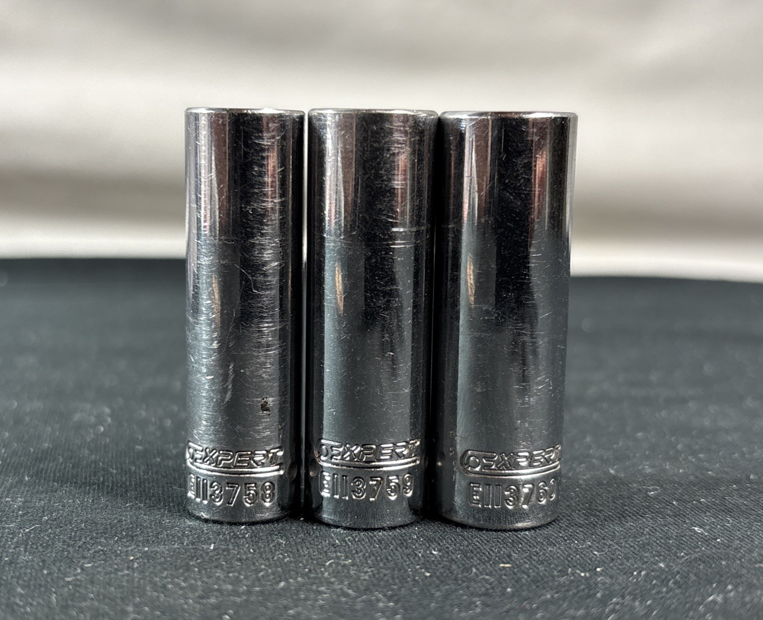 Expert Sockets 10mm-12mm Chrome Sockets (E1137/58-60)