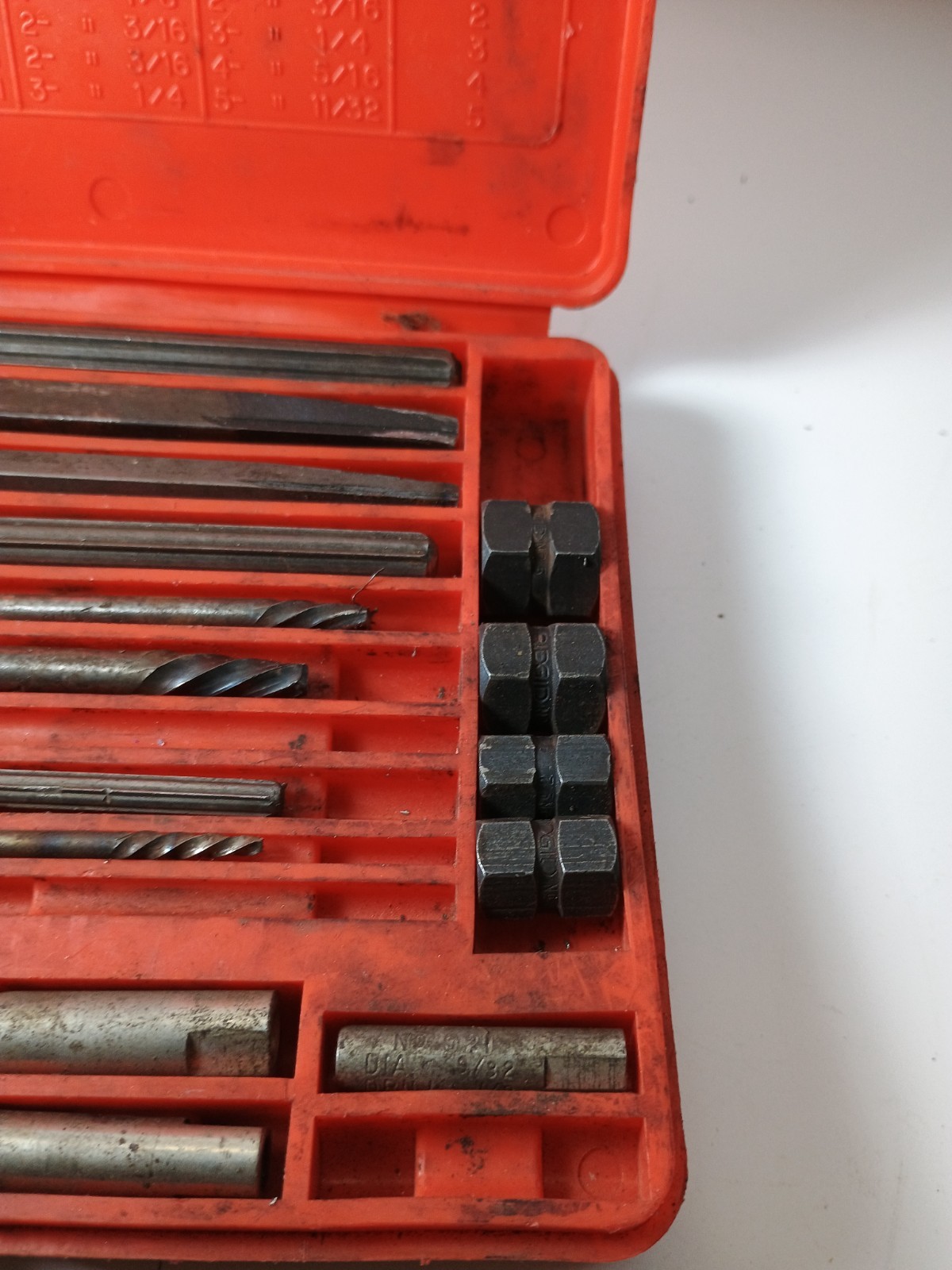 Blue Point By Snap-on Tools USA 1020 Screw Extractors Set Incomplete See Photos*