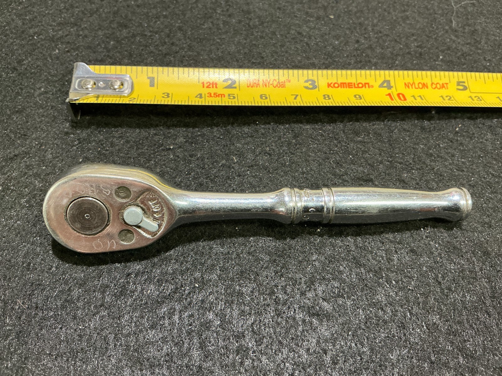 Snap-on Tools 1/4″ Drive Mini Ratchet TM70C USA ~ Initials