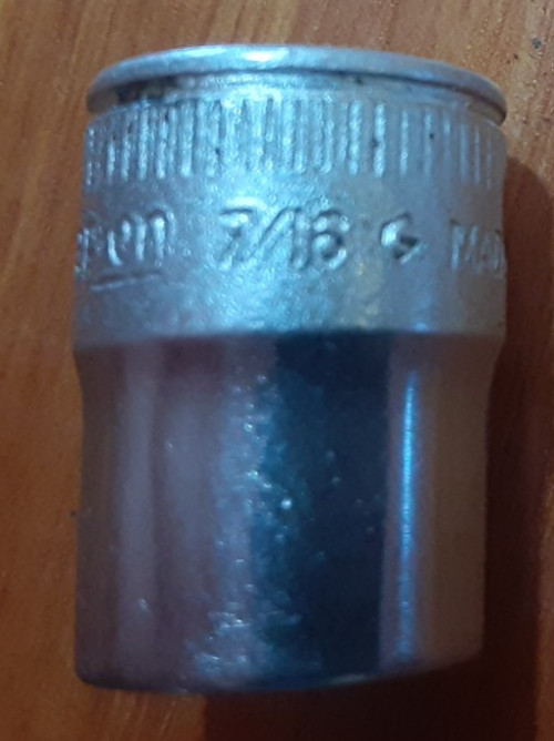 Snap on F140 Socket 3/8″ Drive SAE 7/16″ 12 point