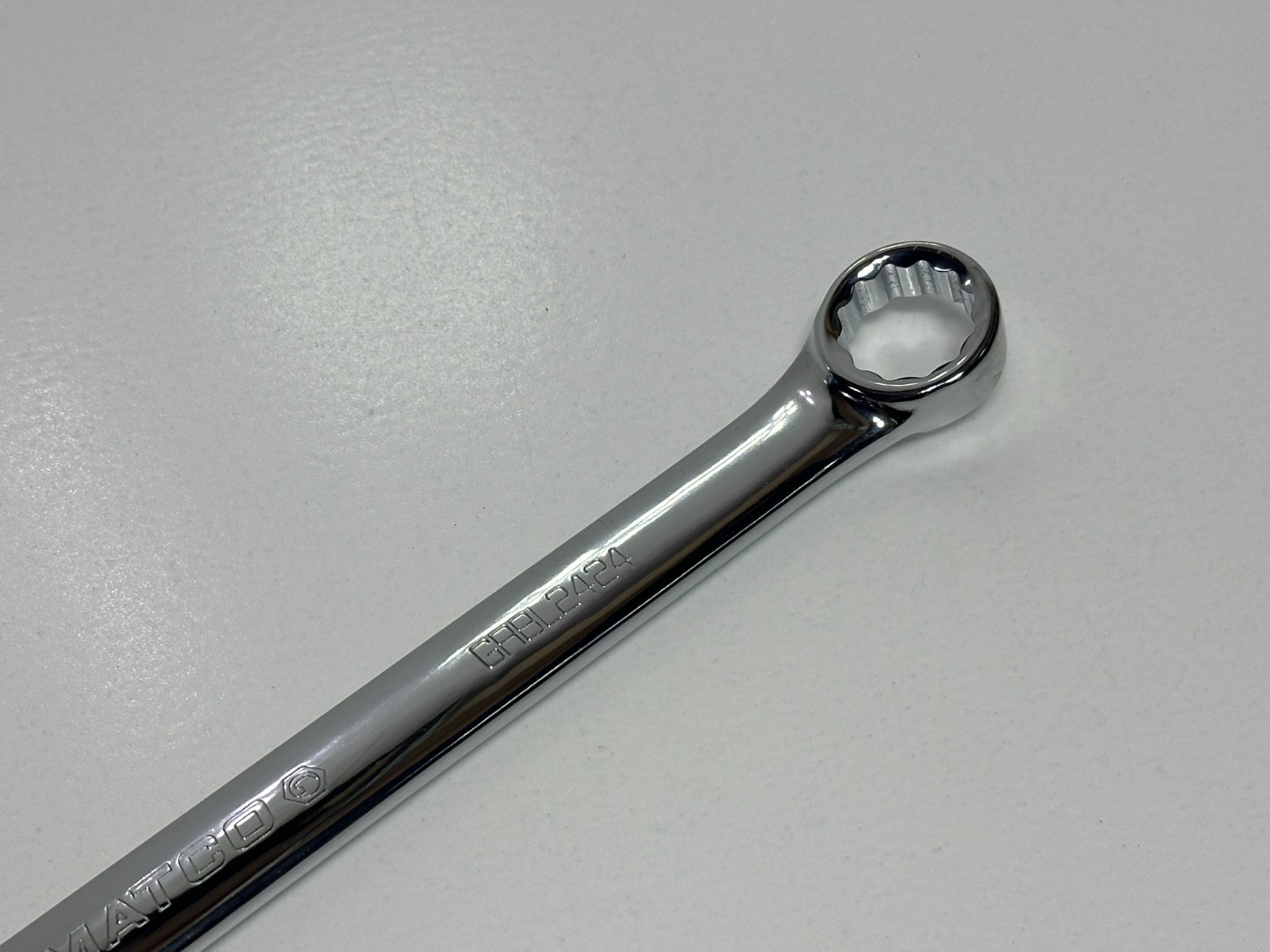 🇺🇸 Matco Tools USA GRBL2424 SAE 3/4″ Ratcheting Double Box End Wrench, NOS