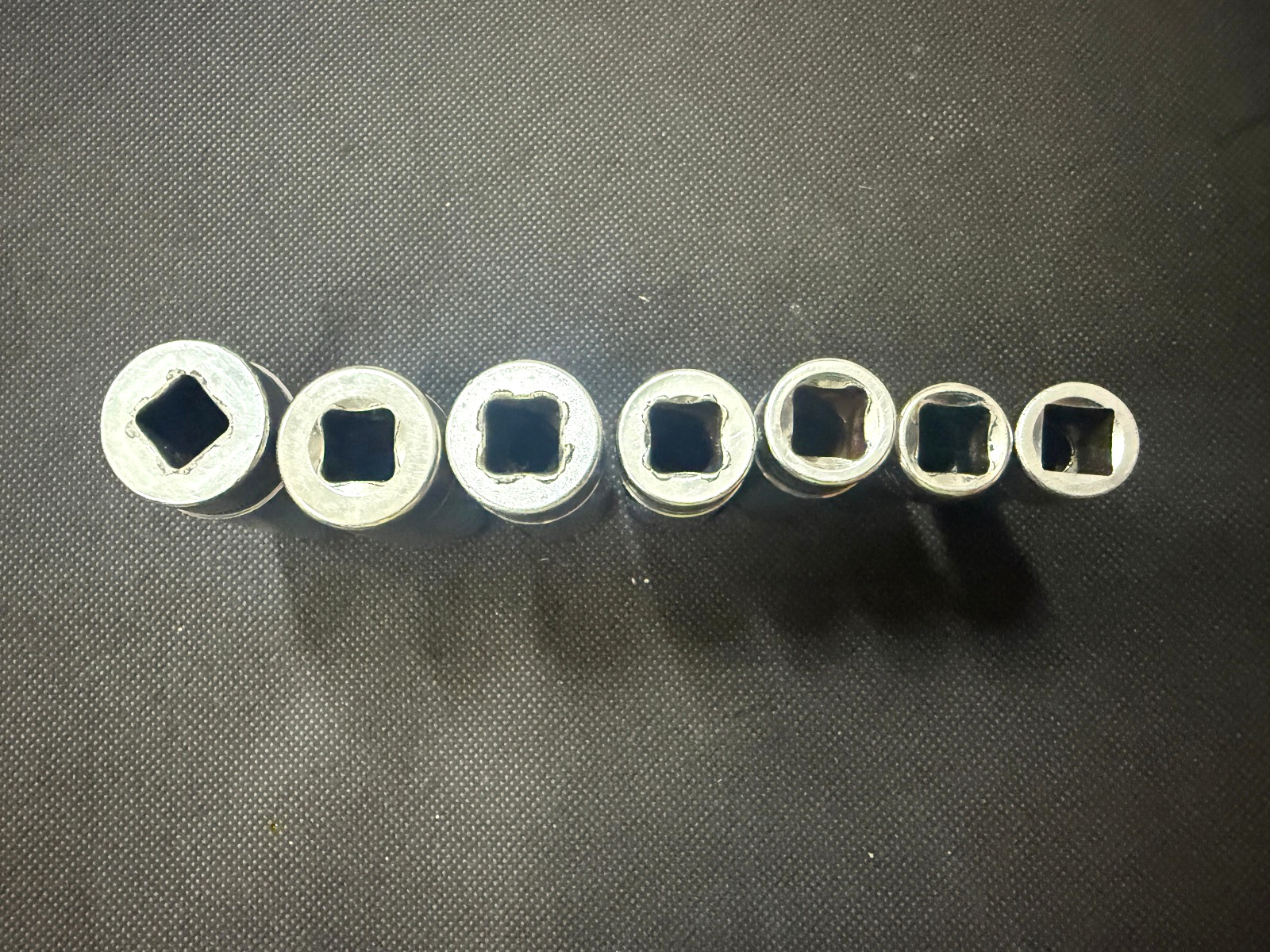 Snap-on 3/8” Drive 9mm 10mm 14mm 16mm 17mm 18mm 19mm Deep Impact Socket Set 6pt