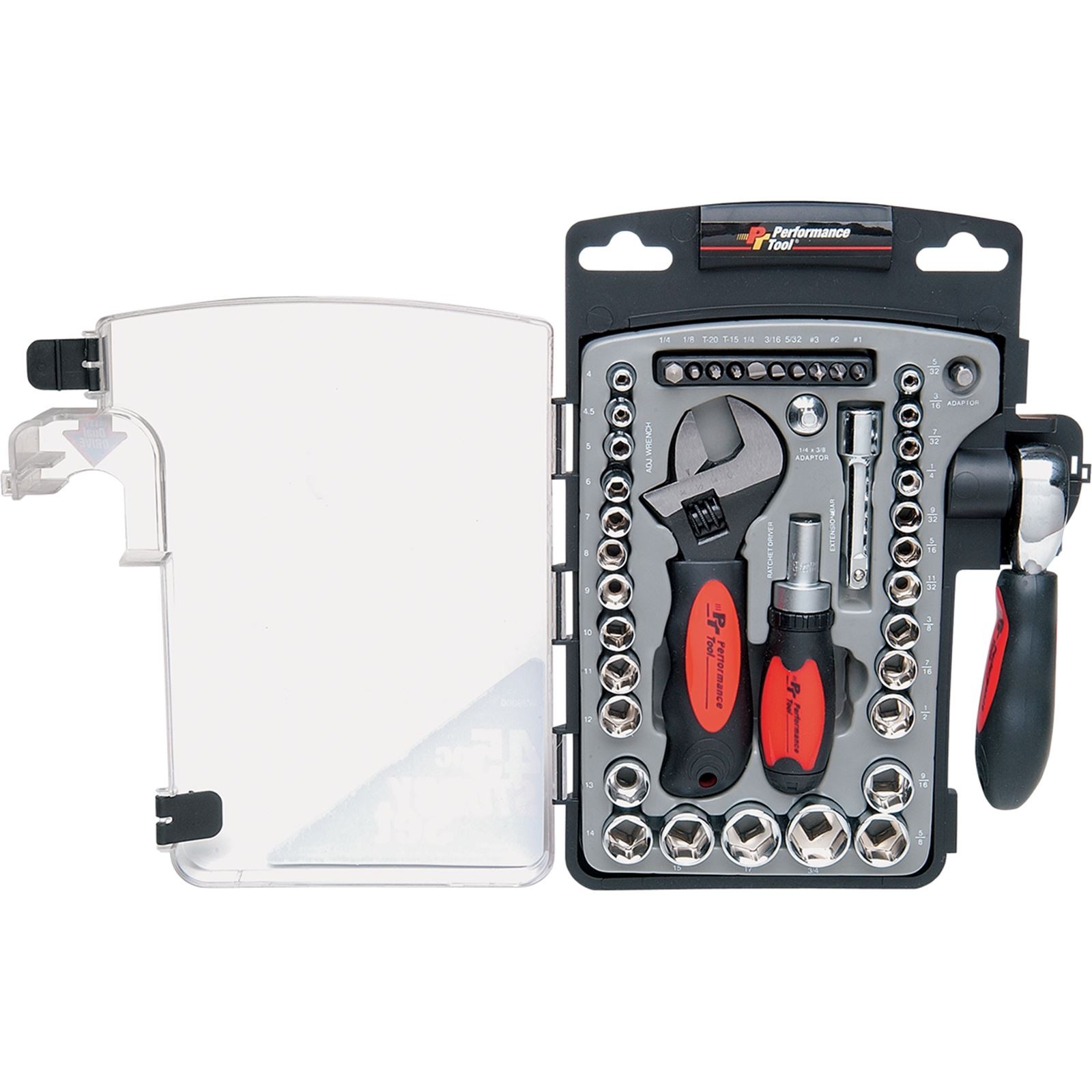 Performance Tool Stubby Tool Set 45-Piece W39000