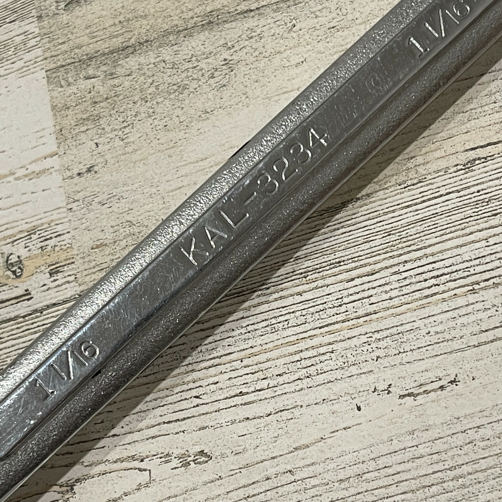 KAL Combination Wrench 1 1/16″ Forged Alloy Steel 3234 Heavy Chrome 1-1/16″ SAE