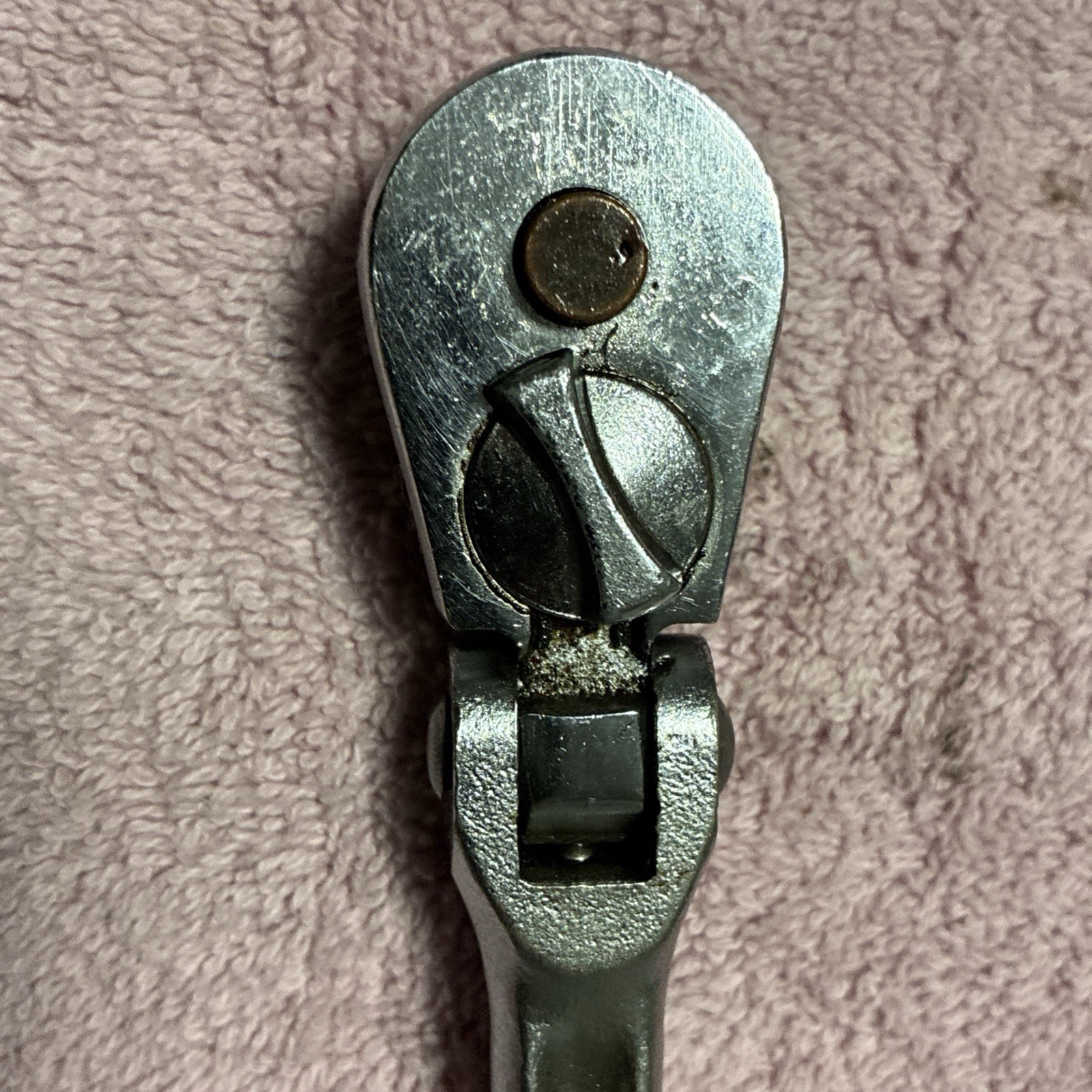 Craftsman Tools USA Vintage =V= Series 3/8 Drive Flex Head Ratchet with Oil Port