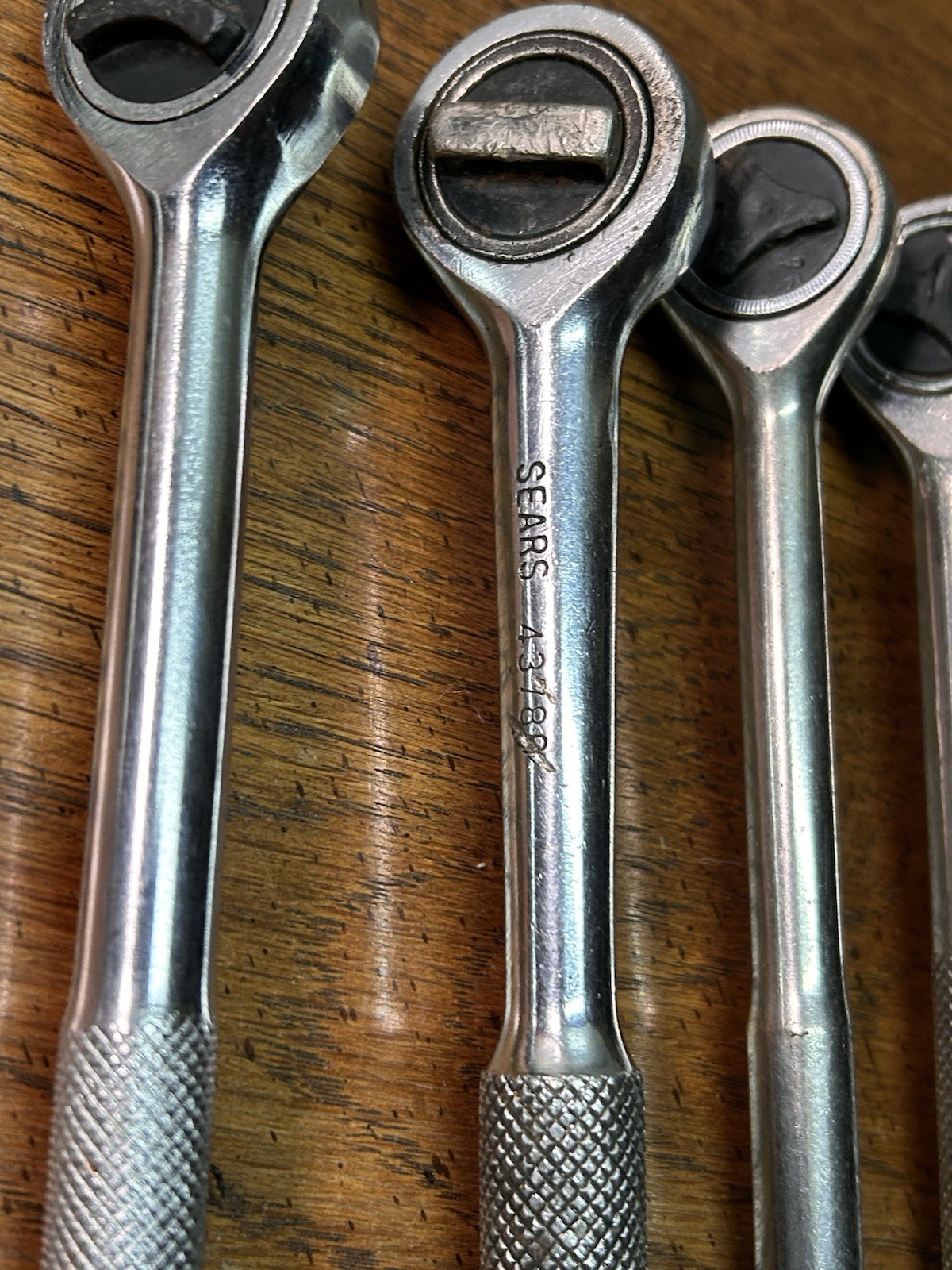 31 Assorted Ratchet Wrenches, Adapters, Extensions Stanley/SK/PROTO/Craftsman