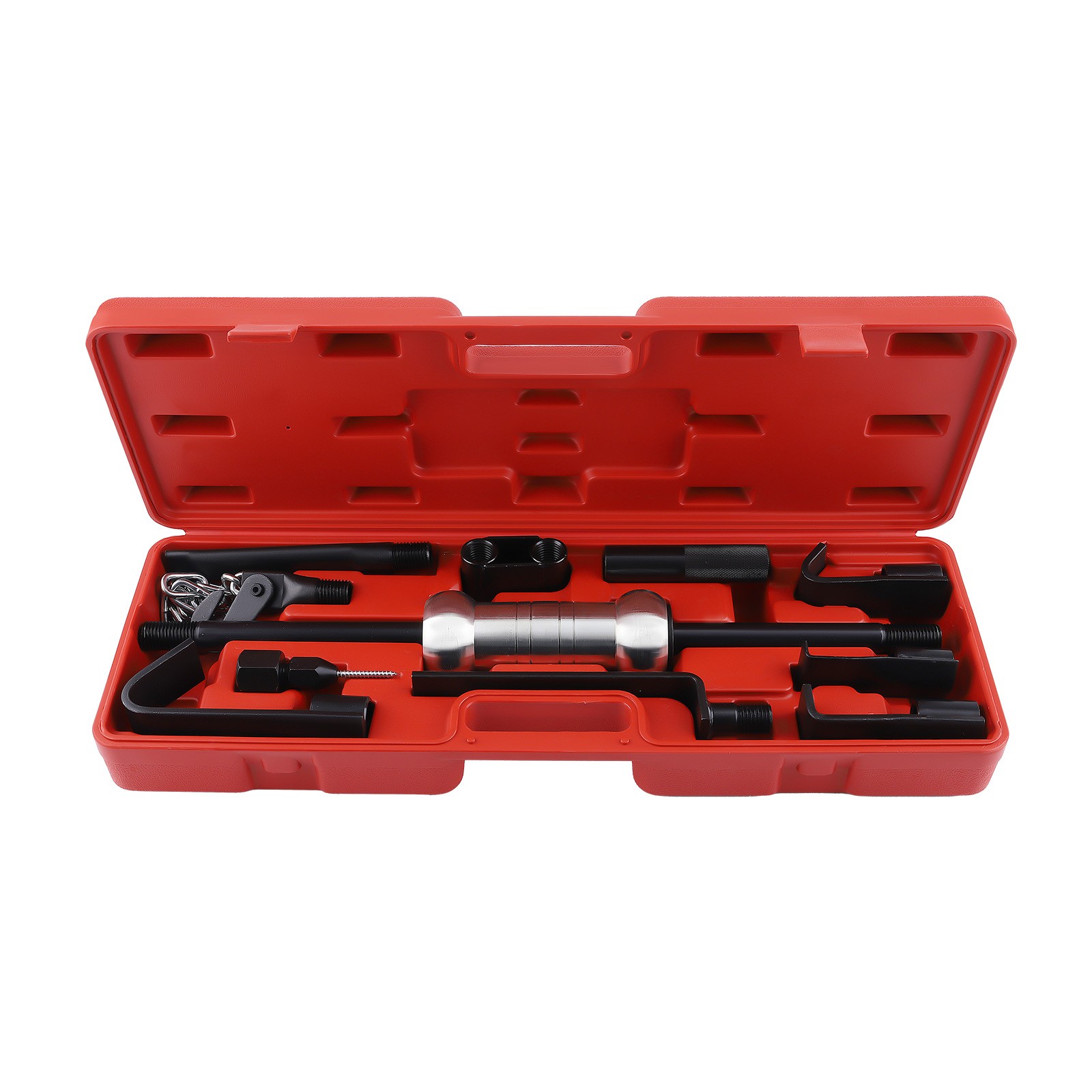 13 pcs Dent Puller 10lbs Slide Hammer Auto Body Car Repair hooks Tool Kits