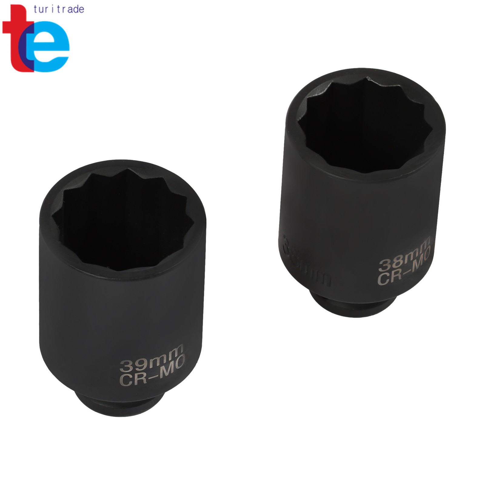 8Pc Axle Nut Socket Set 12 Point 1/2″ Drive 29-39mm for Toyota BMW Mercedes-Benz