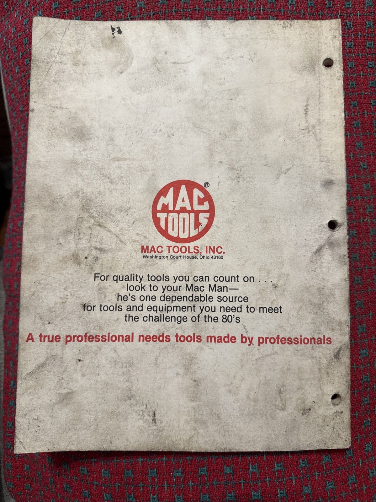 Vintage MAC TOOLS Ignition Tune Up Specifications Manual 🇺🇸 Jeep International