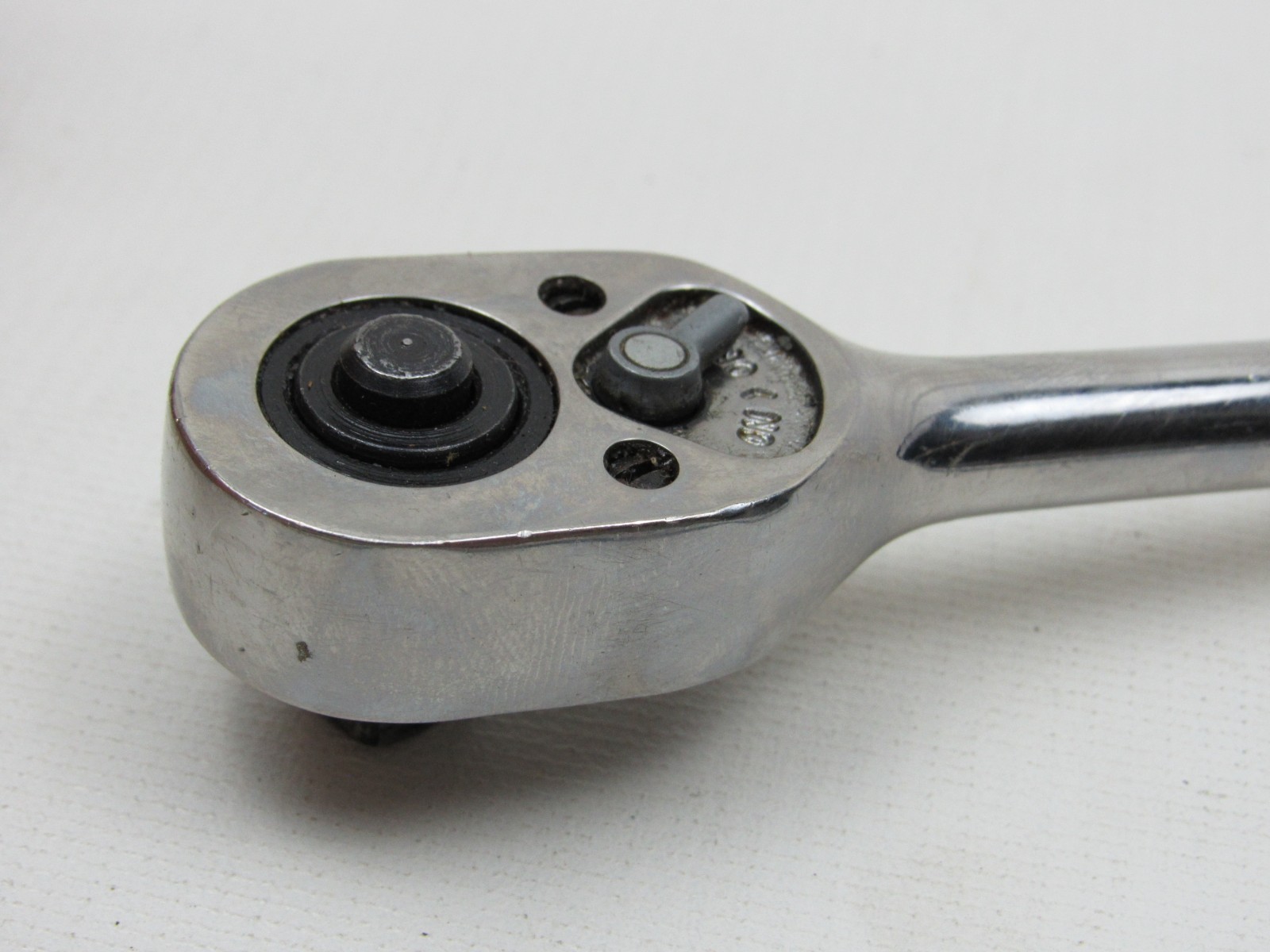 Snap-On F723A 8″ long 3/8″ drive ratchet with quick release