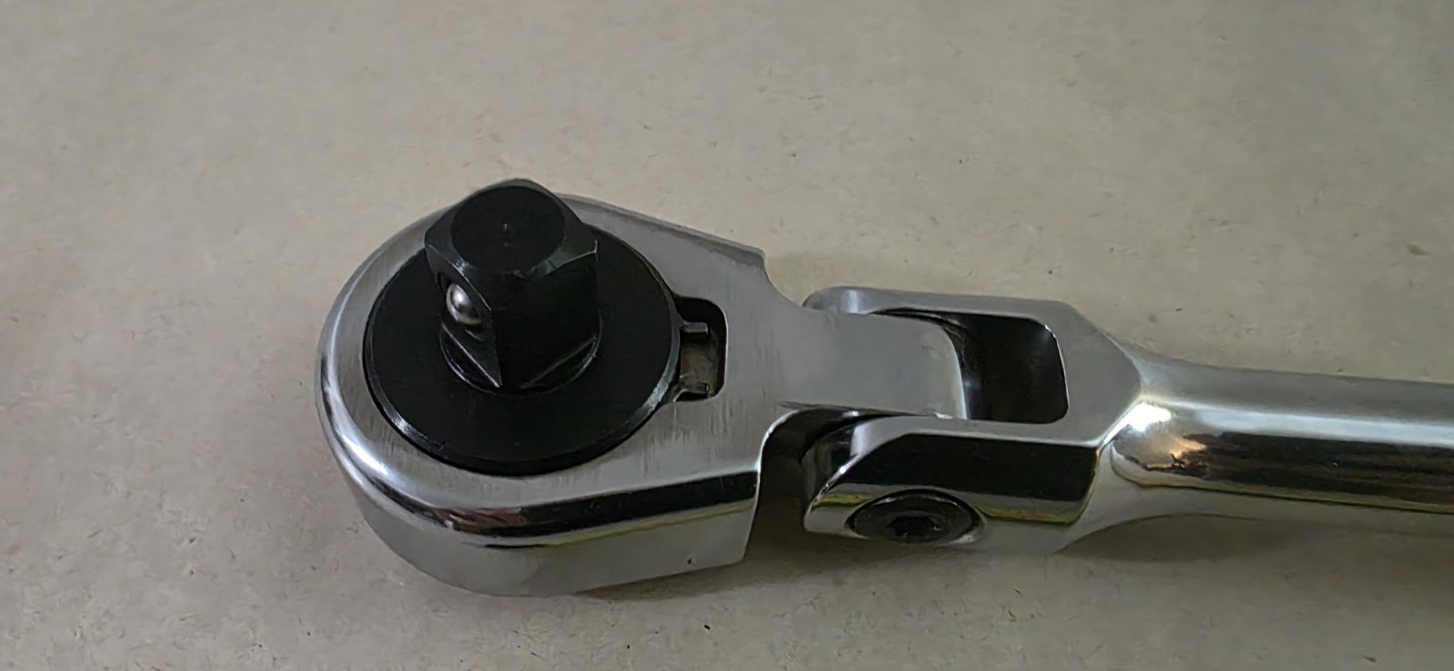 Sk 1/2 Drive Professional Flex Head Ratchet Round Head