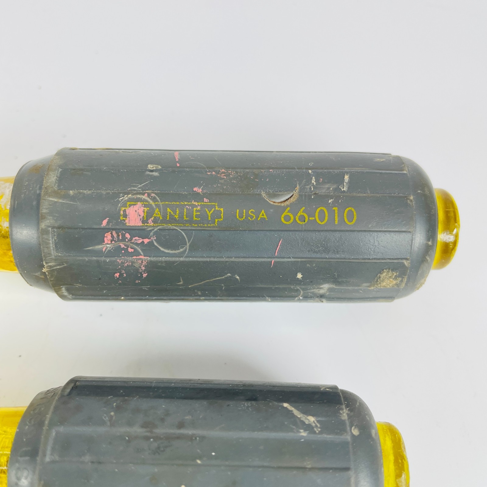 6 Stanley Contractor Grade Screwdrivers Cush Grip USA 66-010 65-901 66-096 Set