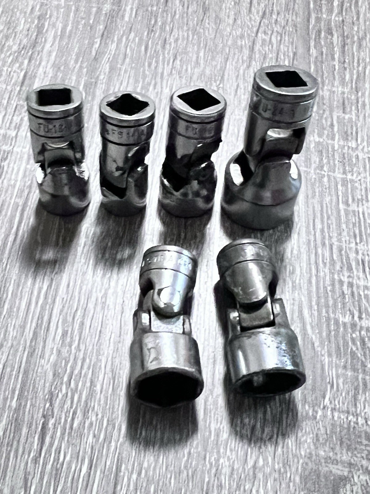 Snap On 3/8” Drive Universal Swivel Socket Lot 15 Pieces