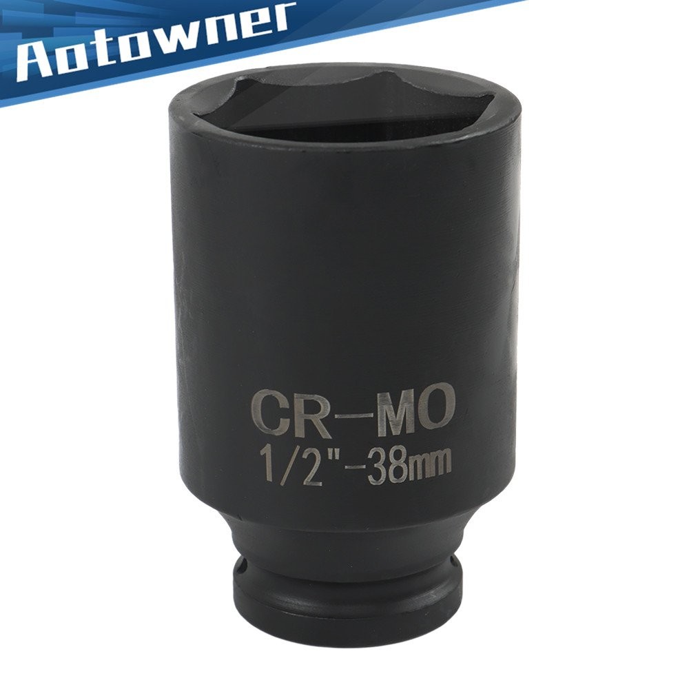 9PCS 1/2″ Drive Deep Impact Socket Set – Metric Axle Hub Nut Sockets 29-38mm