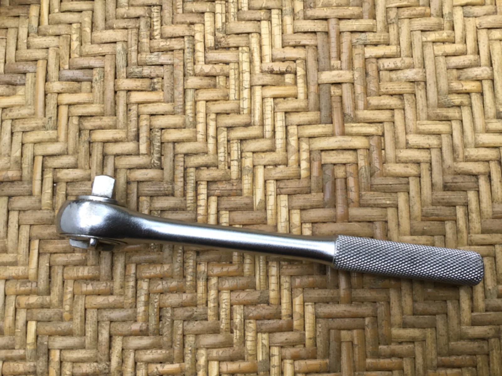 RARE! Williams 3/8″ Drive B-56 Knurled Grip 7.5″ Ratchet USA EXCELLENT