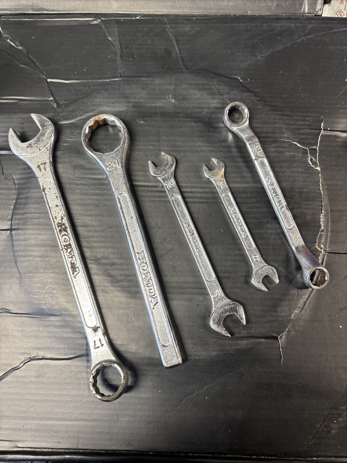 LOT Of Honda Motors Metric Wrenches 17, 24, 10 & 12, 7 & 8, 12