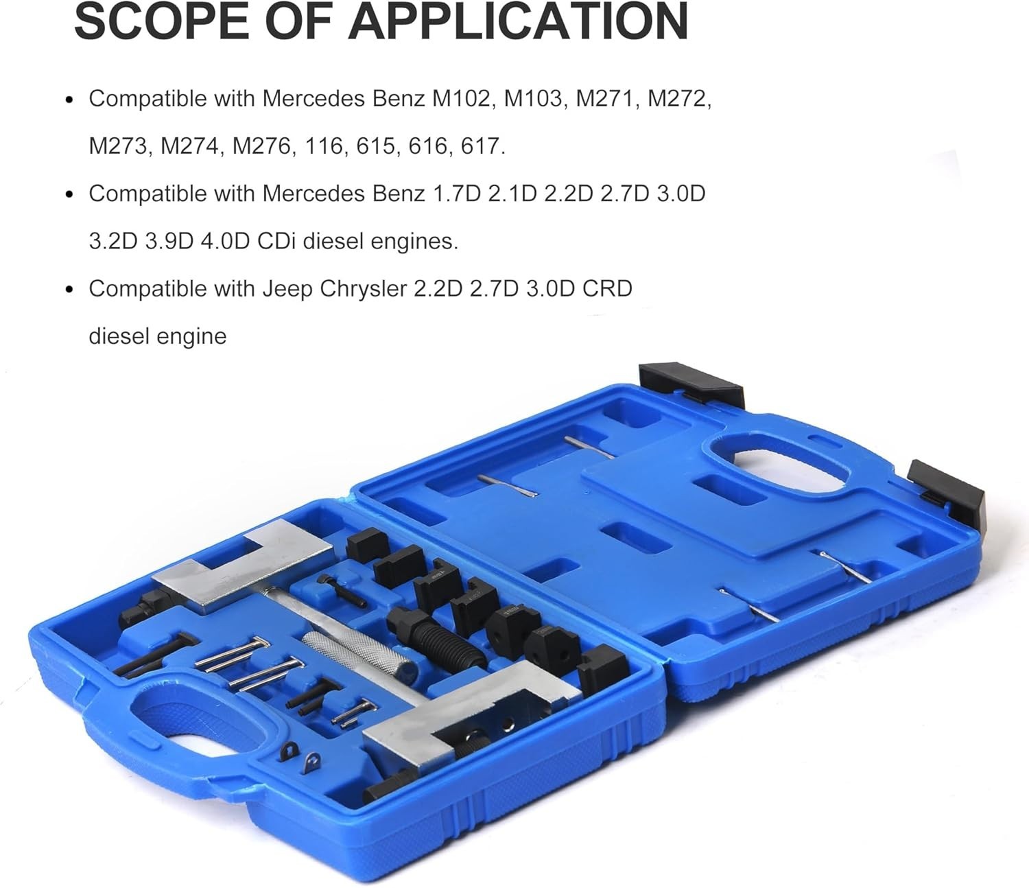 Engine Timing Chain Removal Installer Tool Kit, Camshaft Riveting Tool,