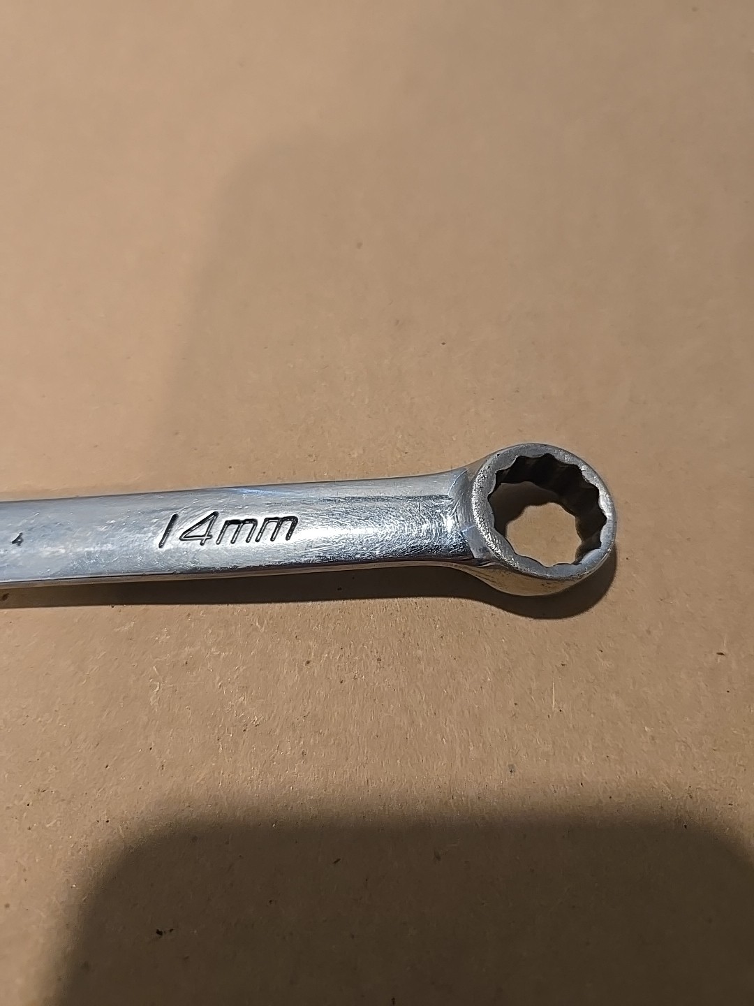 Snap On 14MM 12PT Metric Chrome Combination Wrench USA OEXM140B